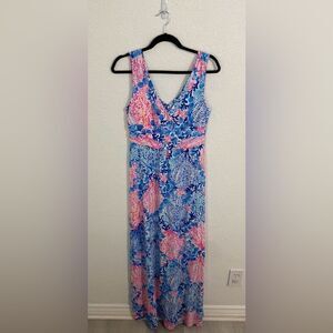 NWT- Lilly Pulitzer-SLOANE Maxi Dress- Resort white-Sway with me